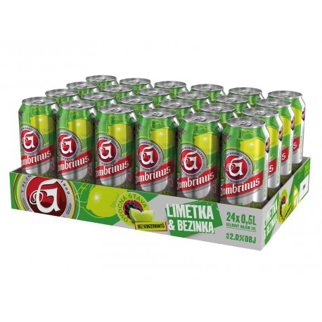 Gambrinus Lime & Elderberry (24 x 0,5 l canned)