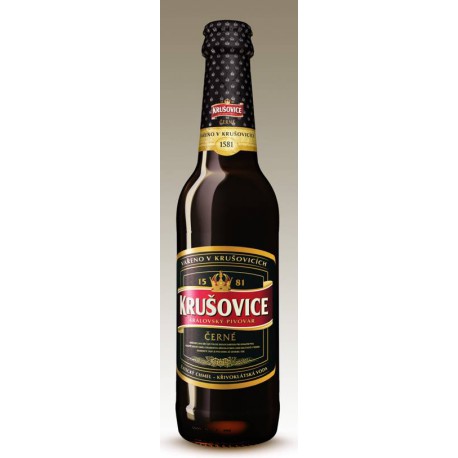 Krušovice Černé (20 x 0,5 l lahvové)