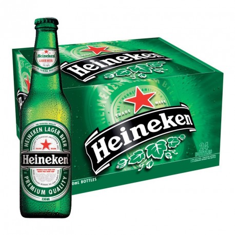 Heineken (24 x 0,33 l lahvové)