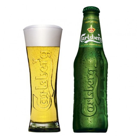 Carlsberg světlý ležák (24 x 0,33 l lahvové)