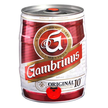 Gambrinus Original 10 (5 l canned)