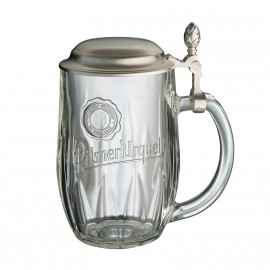 Pilsner Urquell 0.5 l glass with a lid