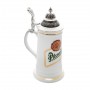 Karla tankard with a pointy lid Pilsner Urquell 0,5 l