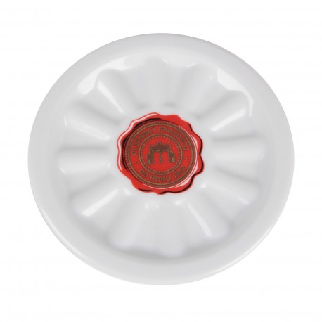 Porcelain Pilsner Urquell beer mat - seal