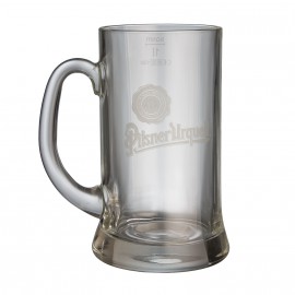 Pilsner Urquell 1 l glass with a logo (6 pcs)