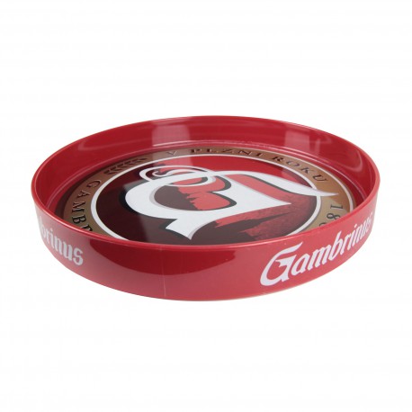 Gambrinus beer tray