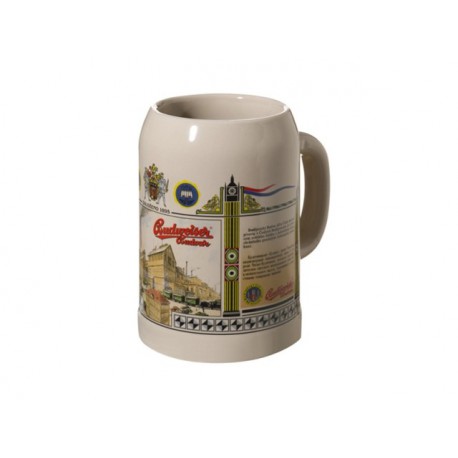 Ceramic Tankard Budweise Budvar 0,5 l