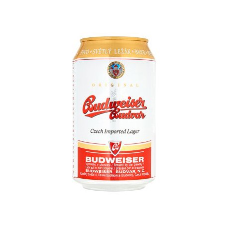 Budweiser Budvar B:Classic (24 x 0.33 l lattina)