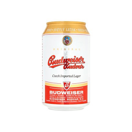 Budweiser Budvar B:Classic (24 x 0.33 l canned)