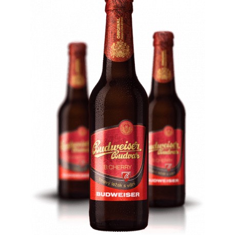 Budweiser Budvar Dark Cherry - Speciál (24 x 0.33 l lahvové)