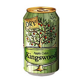 Kingswood Dry Cider (24 x 0.33 l canned)