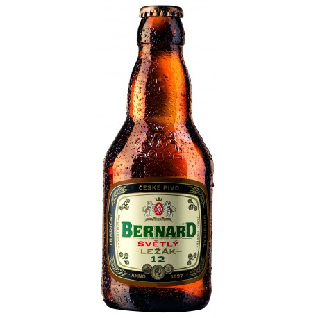 Bernard pale lager 12° (20 x 0.33 l bottled)