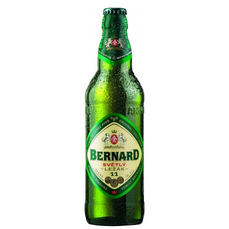 Bernard pale lager 11° (20 x 0.5 l bottled)