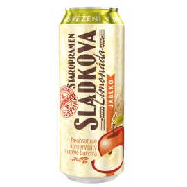 Staropramen Sládkova Limonáda Jablko (24 x 0.5 l plechovkové)