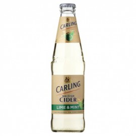 Carling Cider Lime & Mint (24 x 0.33 l bottled)