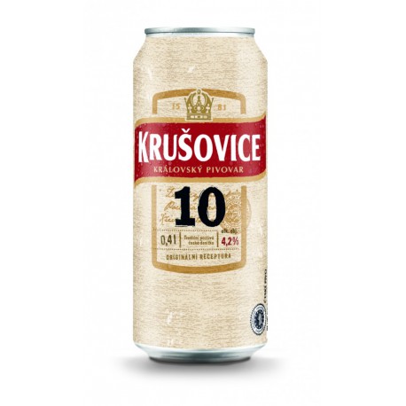 Krušovice Desítka (24 x 0.4 l plechovkové)