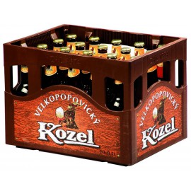 Velkopopovický Kozel světlý (20 x 0,5 l lahvové)