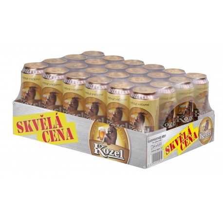 Velkopopovický Kozel Pale (24 x 0,5 l canned)