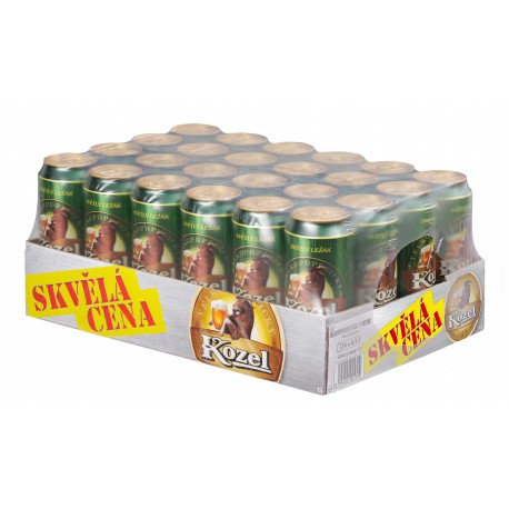 Velkopopovický Kozel 11 (24 x 0,5 l canned)