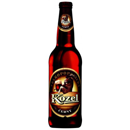 Velkopopovický Kozel černý (20 x 0,5 l lahvové)