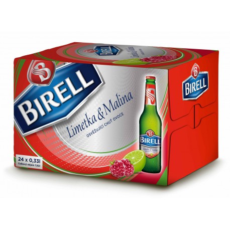 Birell Lime & Raspberry (24 x 0,33 l bottled)