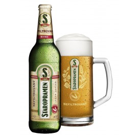 Staropramen Nefiltrovaný (20 x 0,5 l lahvové)