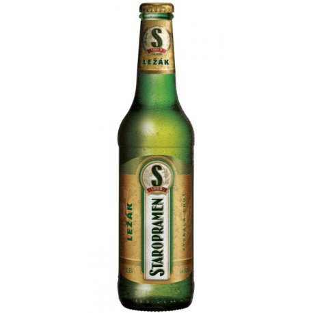 Staropramen Ležák (24 x 0,33 l lahvové)