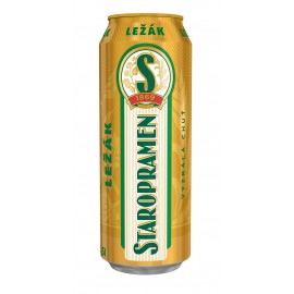 Staropramen Ležák (24 x 0,5 l plechovkové)