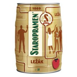 Staropramen Lager (1 x 5 l canned)