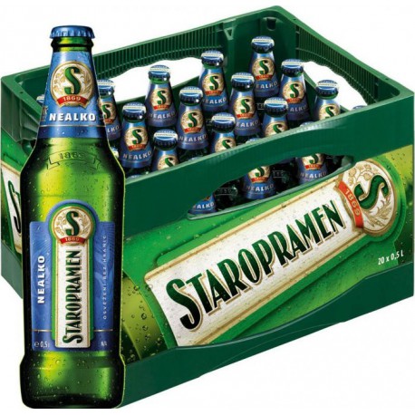Staropramen Non-alcoholic (20 x 0,5 l bottled)