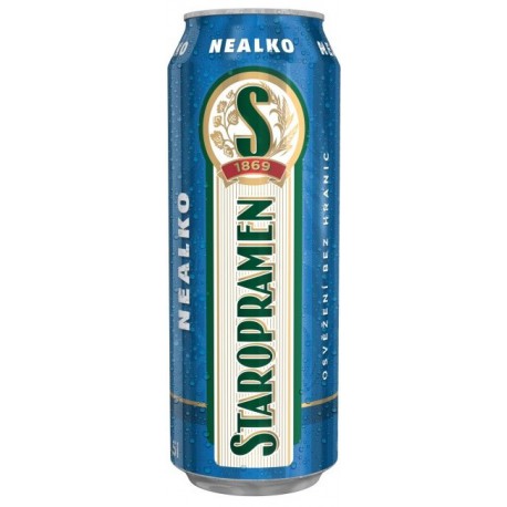 Staropramen Birra analcolica (24 x 0,5 l lattina)