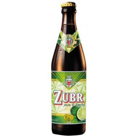 Zubr yuzu & lime (20 x 0,5 l bottled)