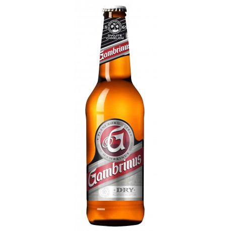 Gambrinus Dry (20 x 0,5 l bottled)