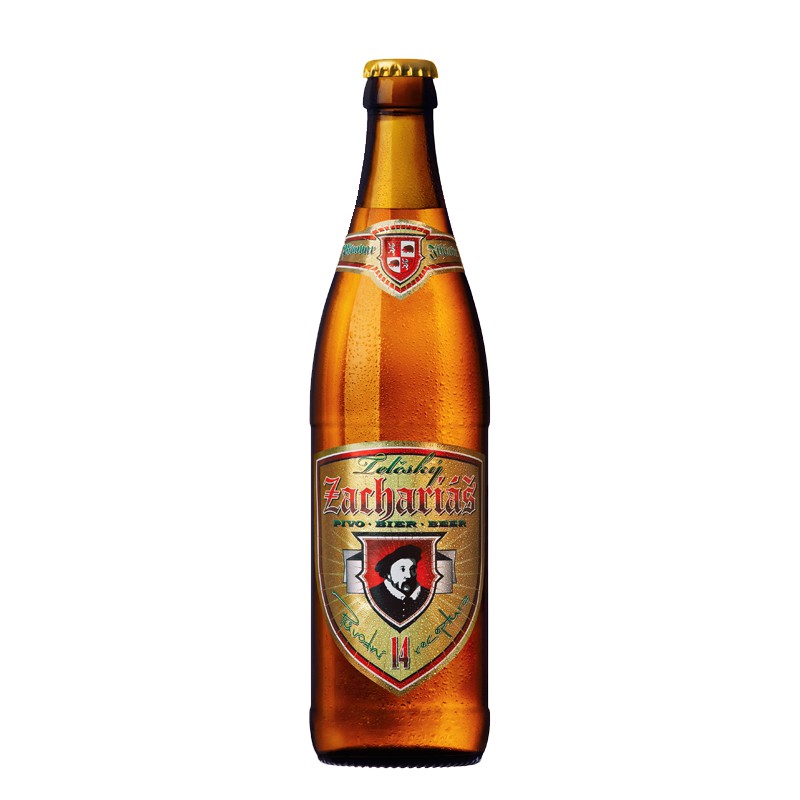 Telcsky Zacharias 20 x 0.5 l bottled Bohemia Beer Commerce