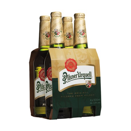 Pilsner Urquell (4 x 0,33 l bottled)